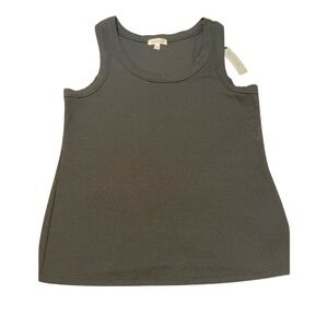Prologue Charcoal Ribbed Tank Top